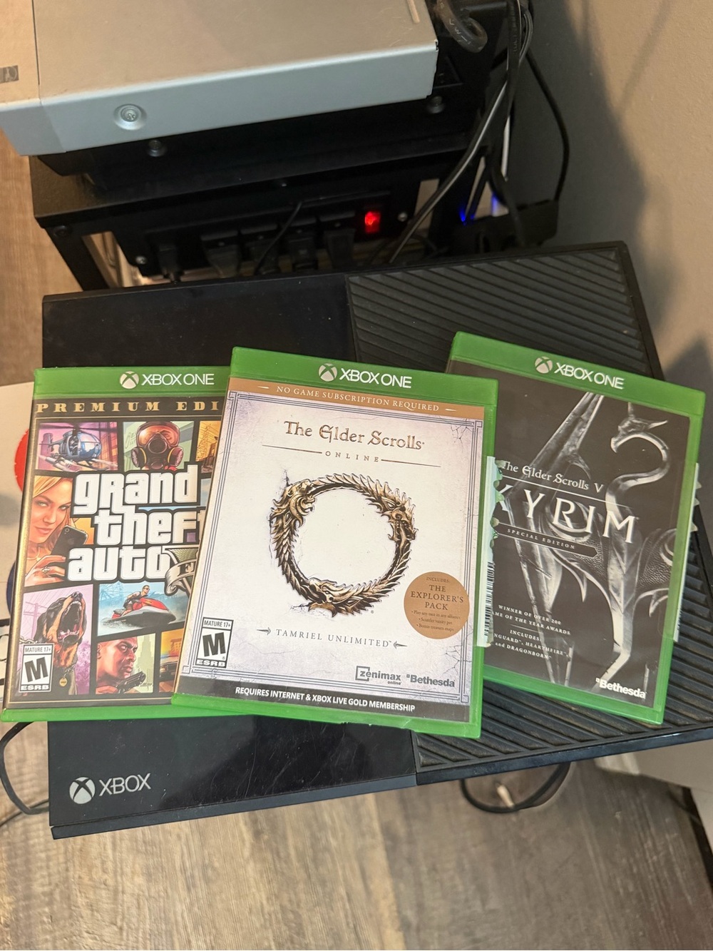 Microsoft Xbox One Console with Games